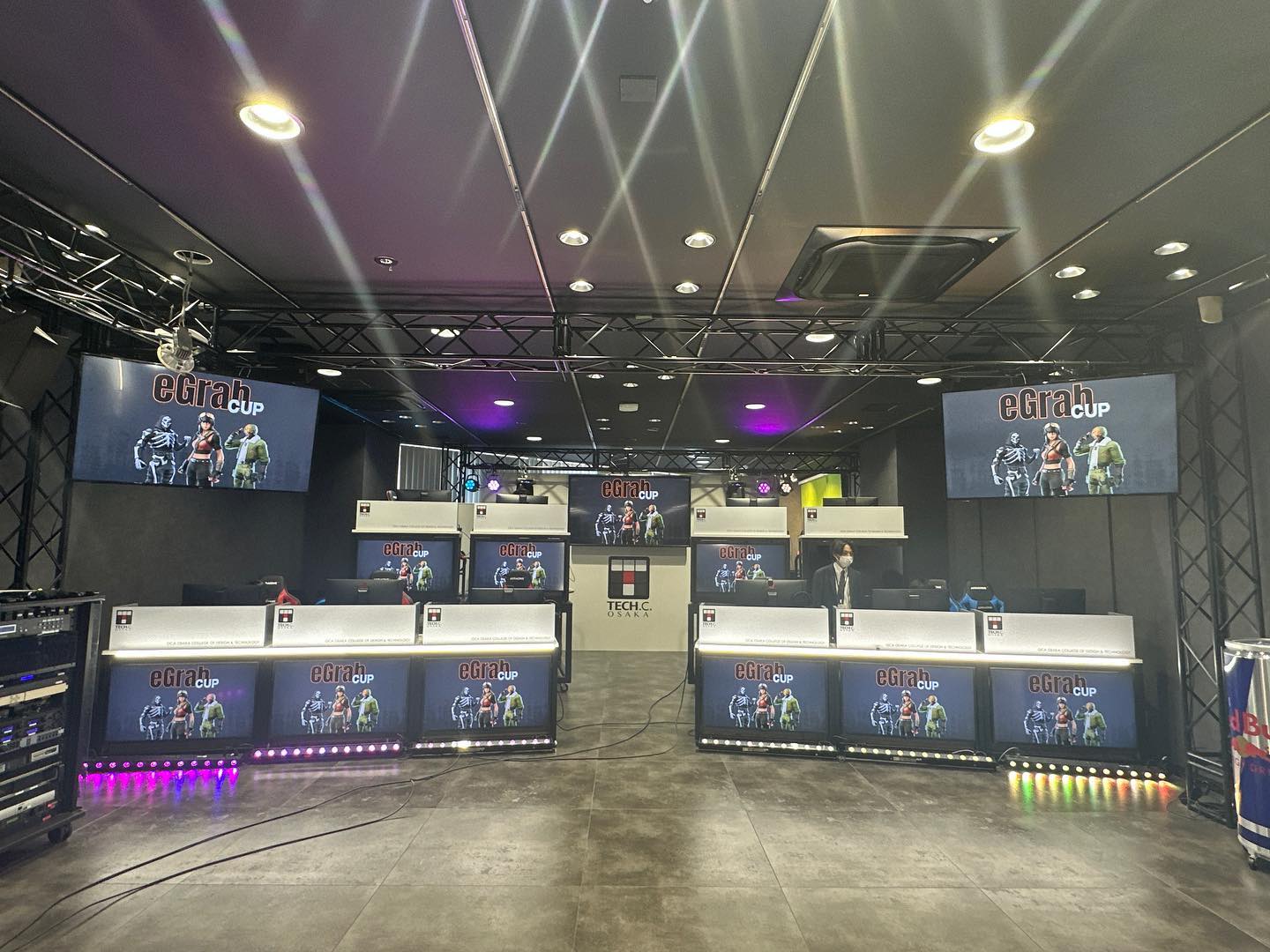 eスポーツ大会の会場